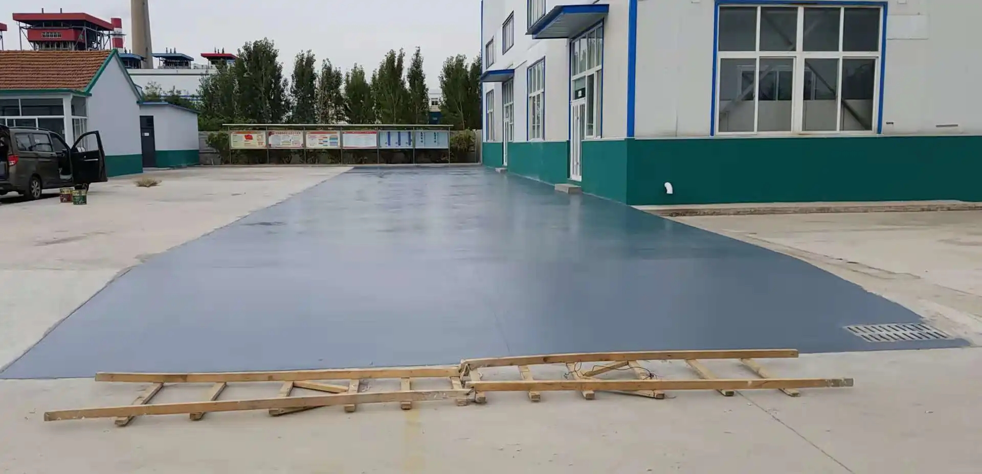 铜梁车间厂房地坪漆修补翻新